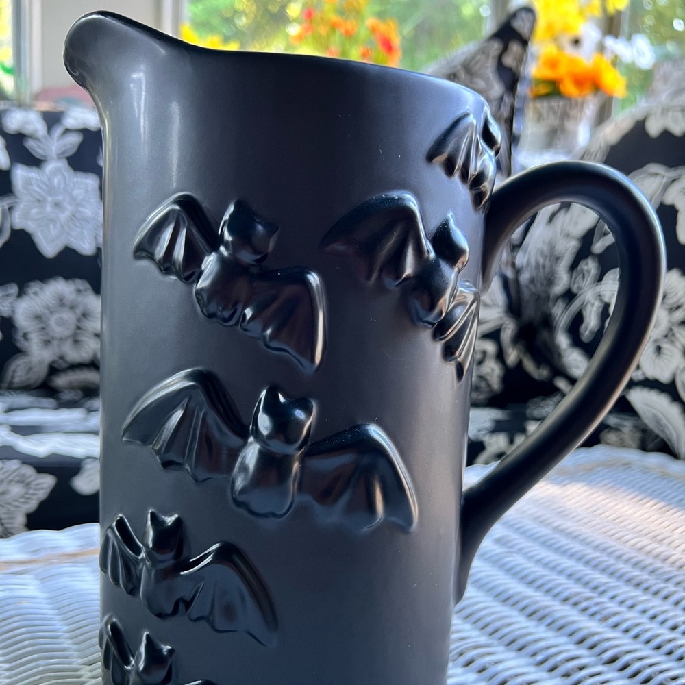 COPY - Halloween Bat Beverage Pitcher